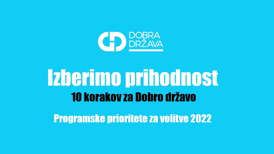 Programske prioritete za volitve 2022