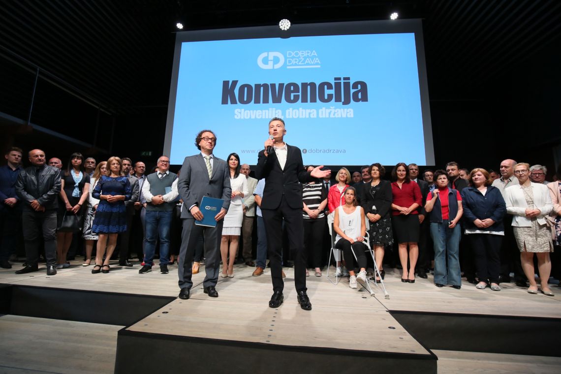 Dobra država, konvencija, Ljubljana, volitve, kandidati, Bojan Dobovšek