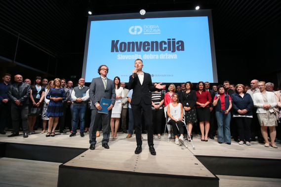 Dobra država, konvencija, Ljubljana, volitve, kandidati, Bojan Dobovšek