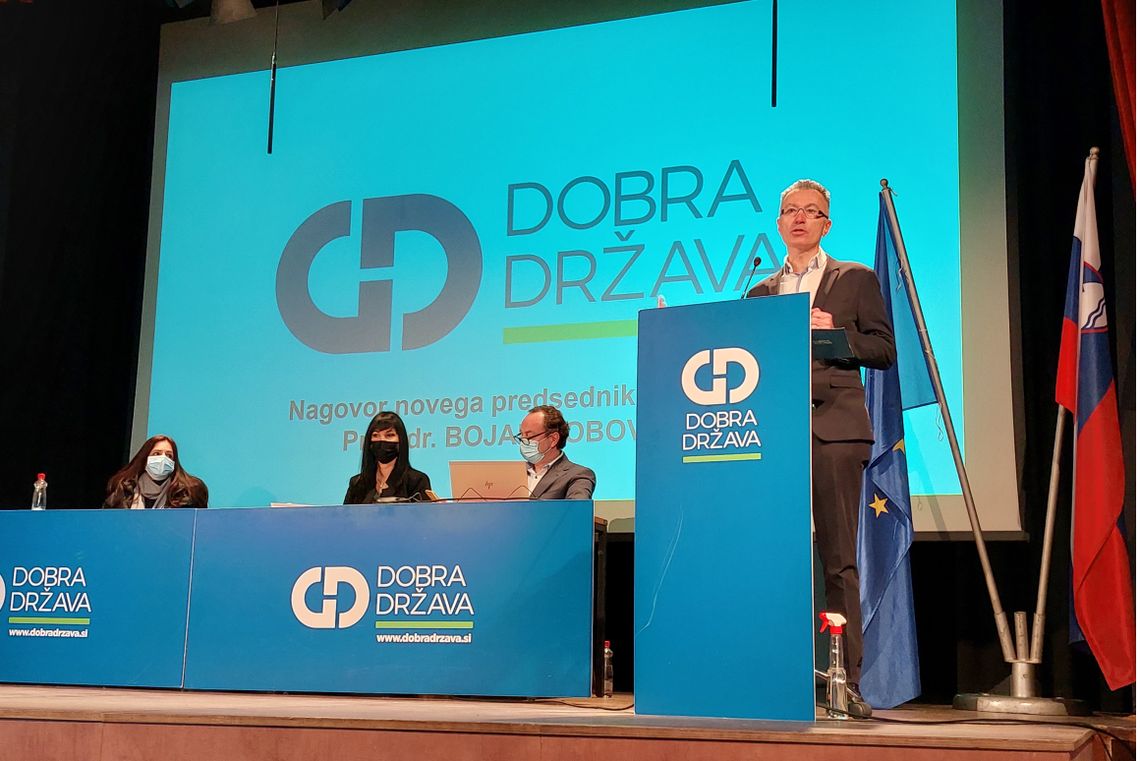 Dobra država, Bojan Dobovšek, volitve, program, korupcija, vlada, razvoj