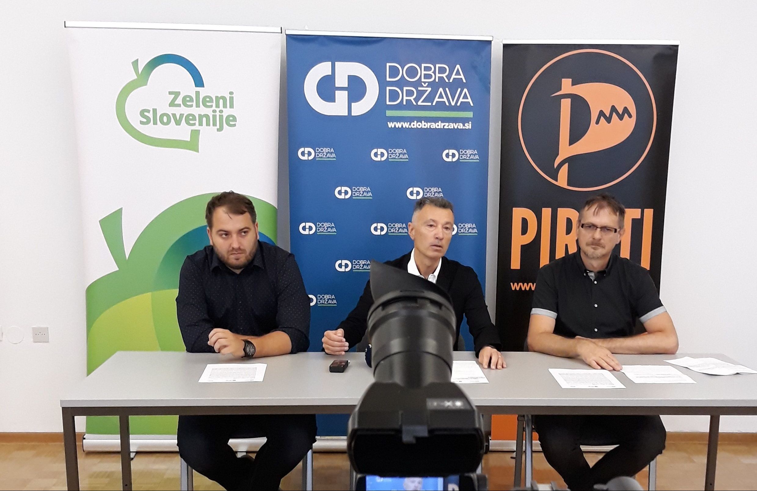 Dobra država, Pirati, Zeleni, mediji, volitve, Bojan Dobovšek, Andrej Čuš, Boštjan Tavčar