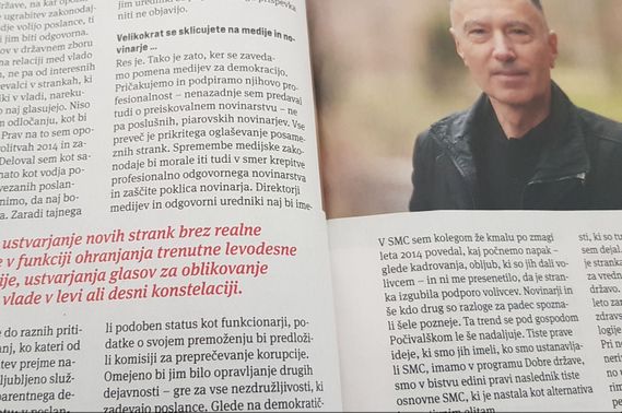 Bojan, Dobovšek, intervju, Reporter, vlada, SMC, Uber, korupcija, NPU, mediji, volitve, Zdravko Počivalšek 