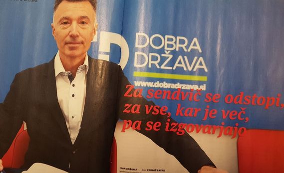 Dobra država, Bojan Dobovšek, korupcija, EU, volitve, intervju, Peter Golob, birokracija, Reporter, Marjan Sarec, populizem, maketa